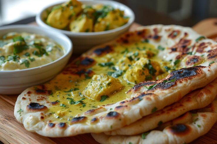 Mutter Mushroom Curry - New Light Restaurant