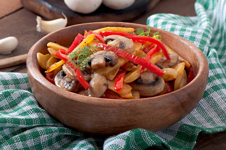 sauteed-mushrooms-with-pumpkin-sweet-pepper