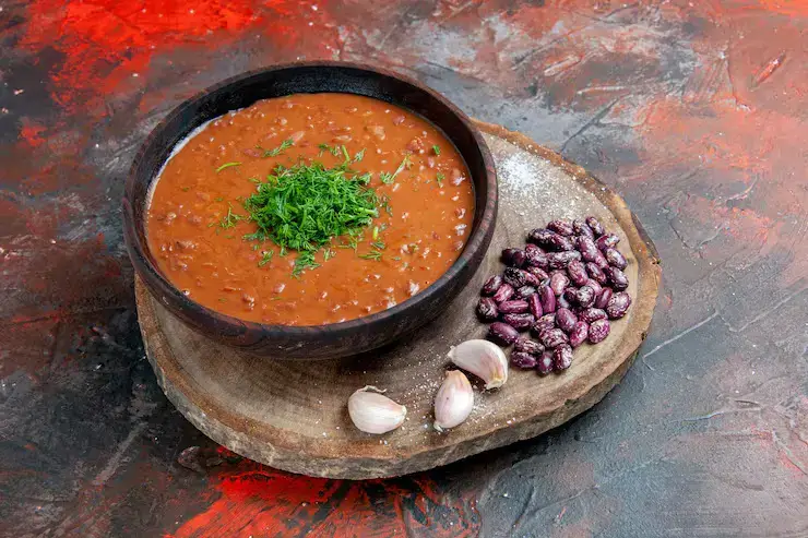 Homestyle rajma curry meal delivery by Madan Vaishno Dhaba