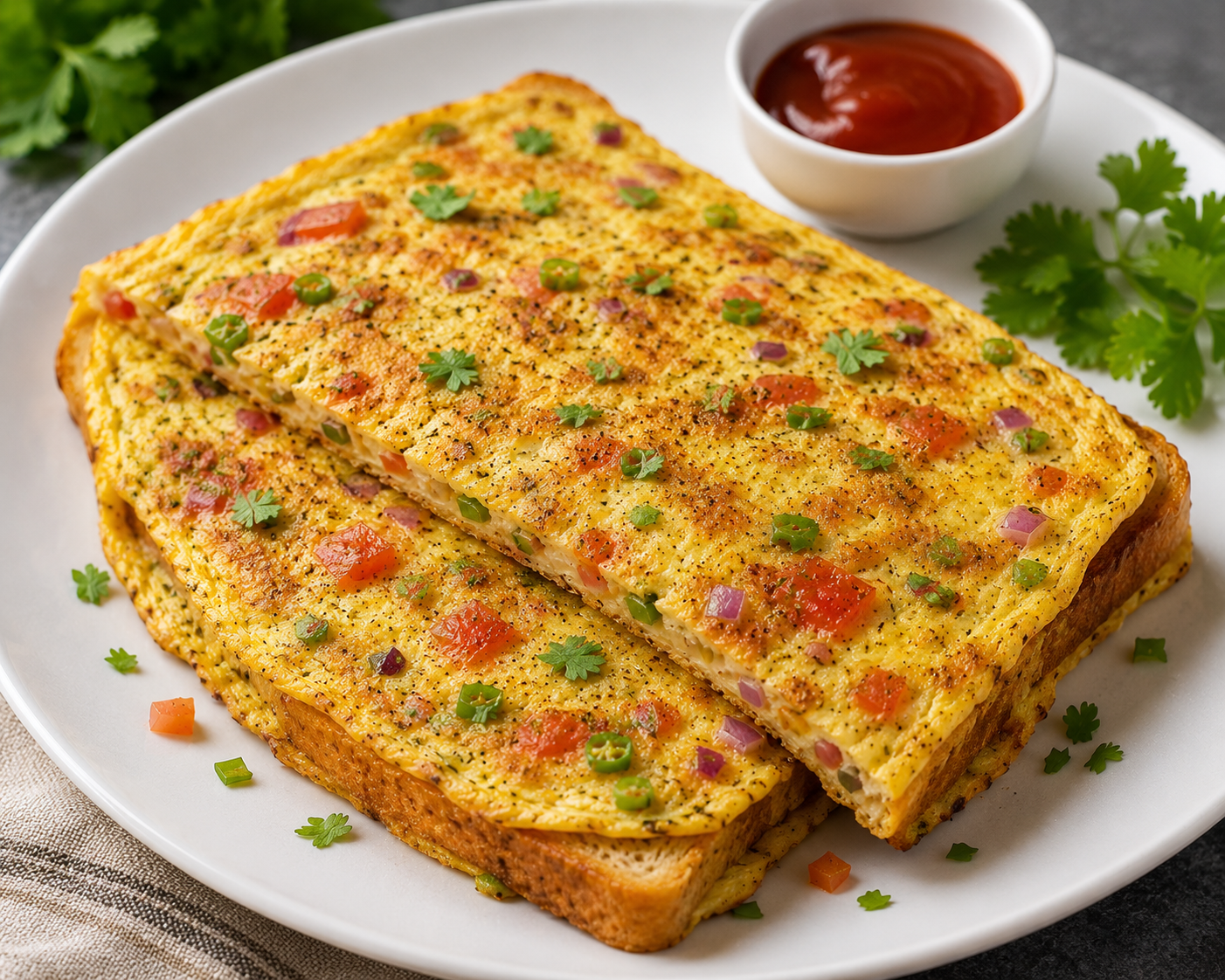 Bread Omelette