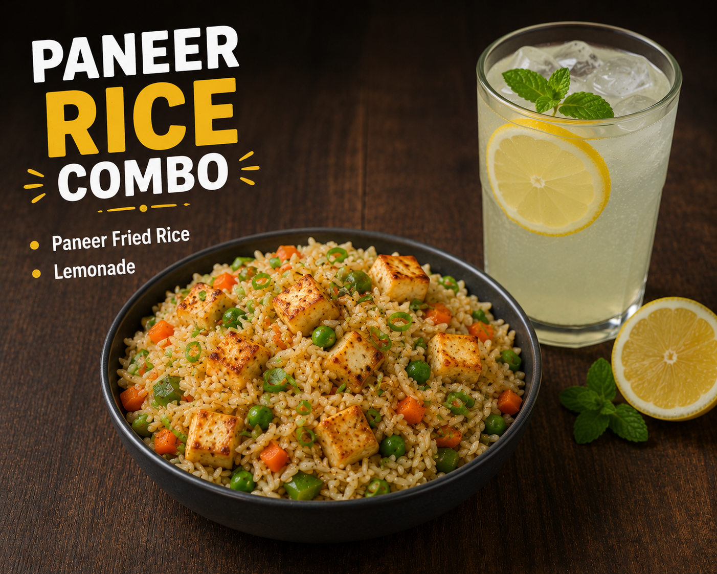 Paneer Rice Combo
