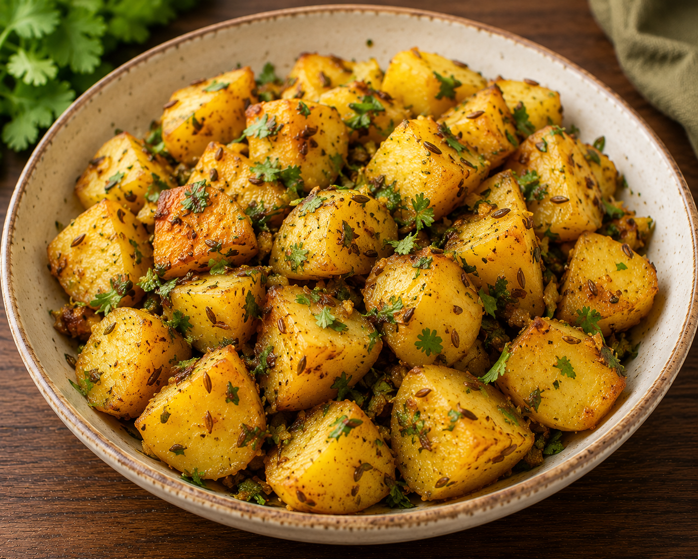 Jeera Aloo Plate