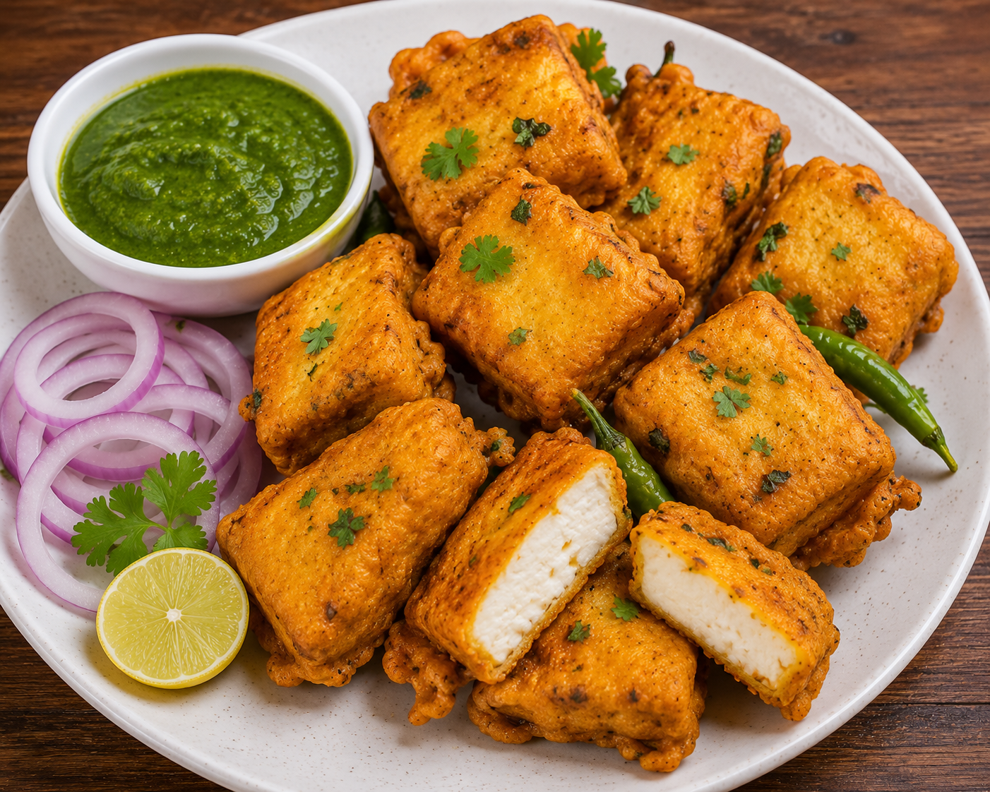 Paneer Pakora Plate