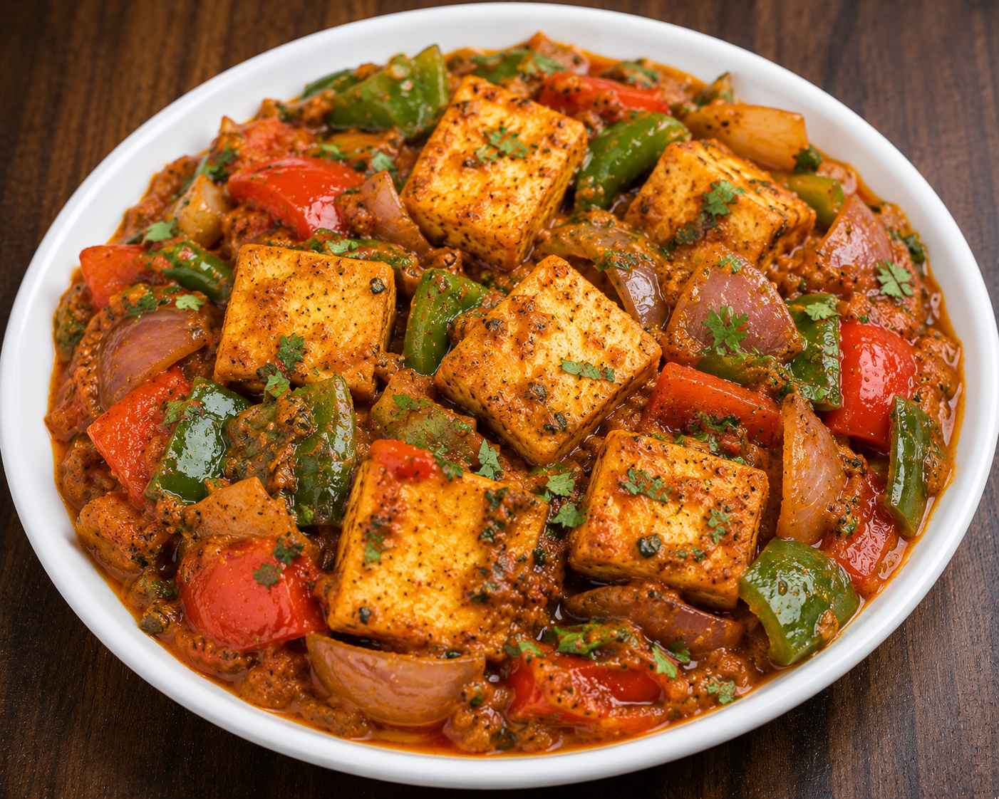 Kadhai  Paneer Plate