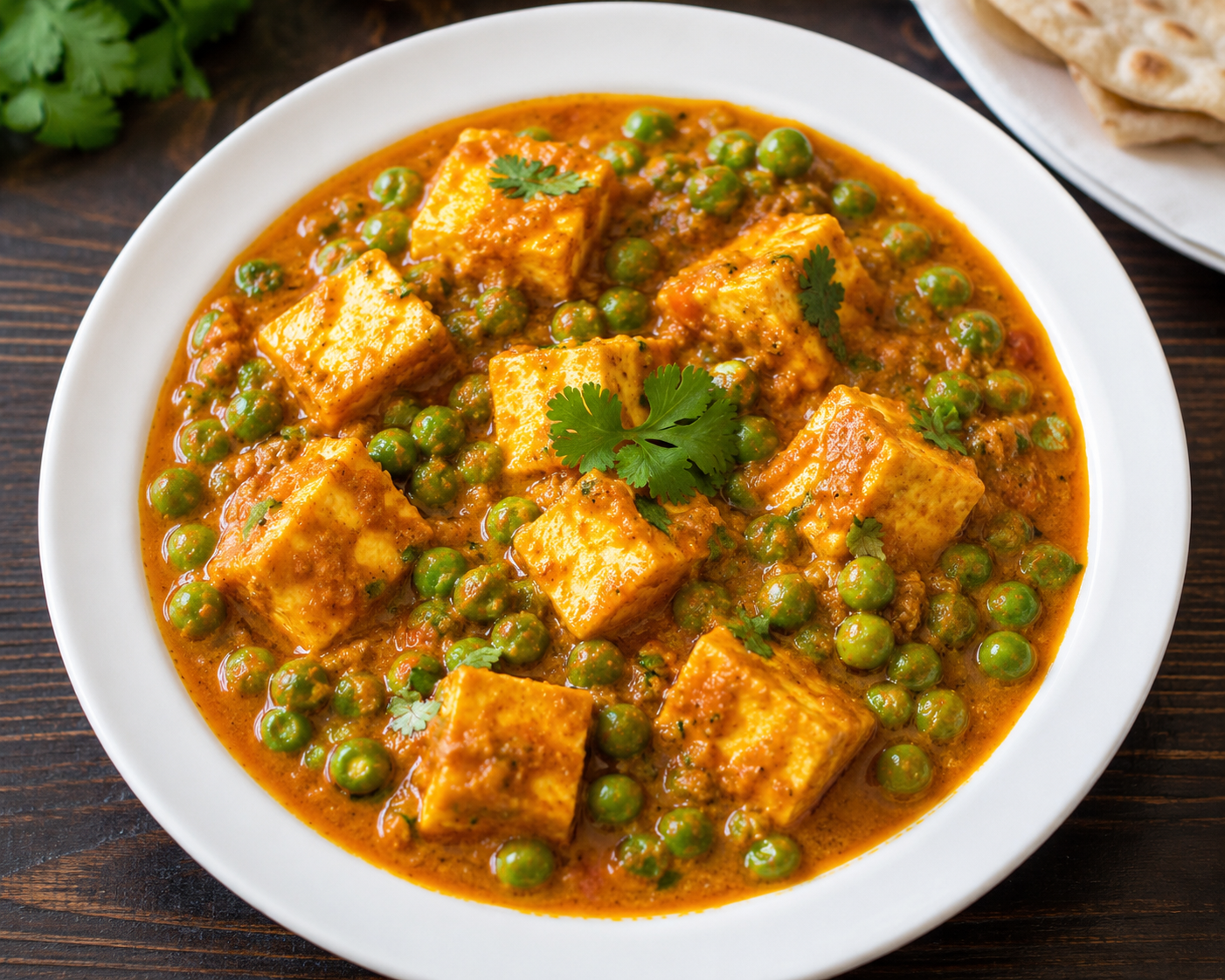 Matar Paneer Plate