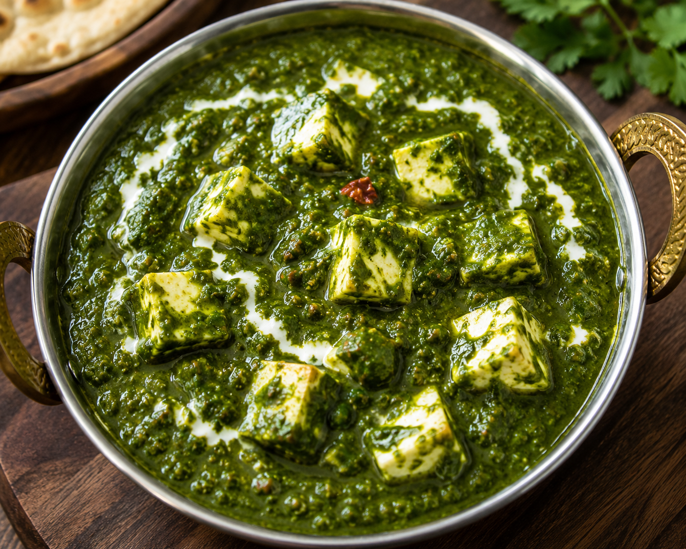 Palak Paneer Plate