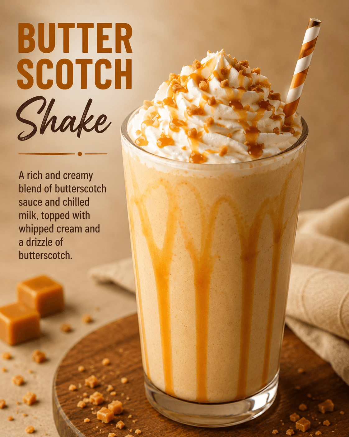 Butter Scotch Shake