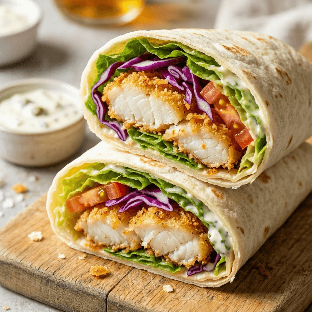 Crispy Fish Wrap
