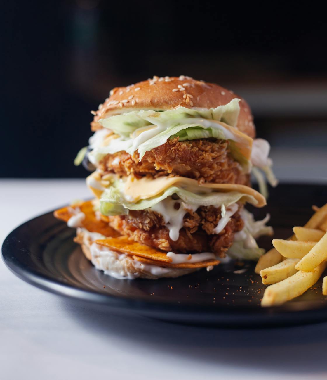 Fried Chicken Burger